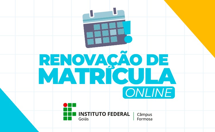 Renovação de matrícula deve ser de feito entre 15 e 24 de janeiro